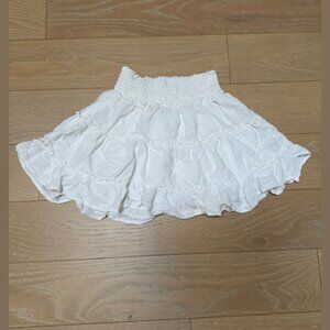 Garage Skirt (White) - Size XS